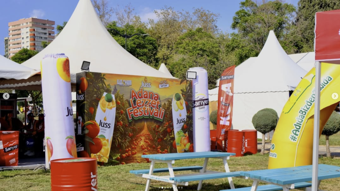 8. Uluslararası Adana Lezzet Festivali’nin ana sponsoru olarak markalarımız ile katılım sağladık.